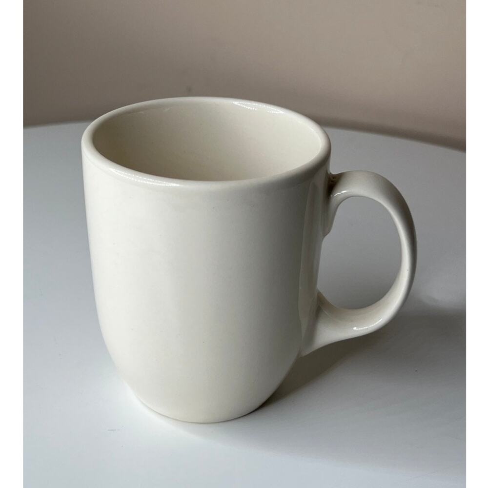 Vintage Syracuse China Restaurant Ware Coffee Mug American White Ivory 15oz